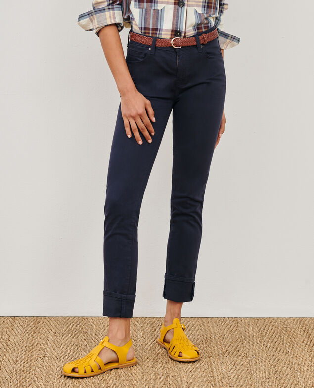 LILI - SLIM - Cotton jeans 7012c 69 navy 2wpe272c15