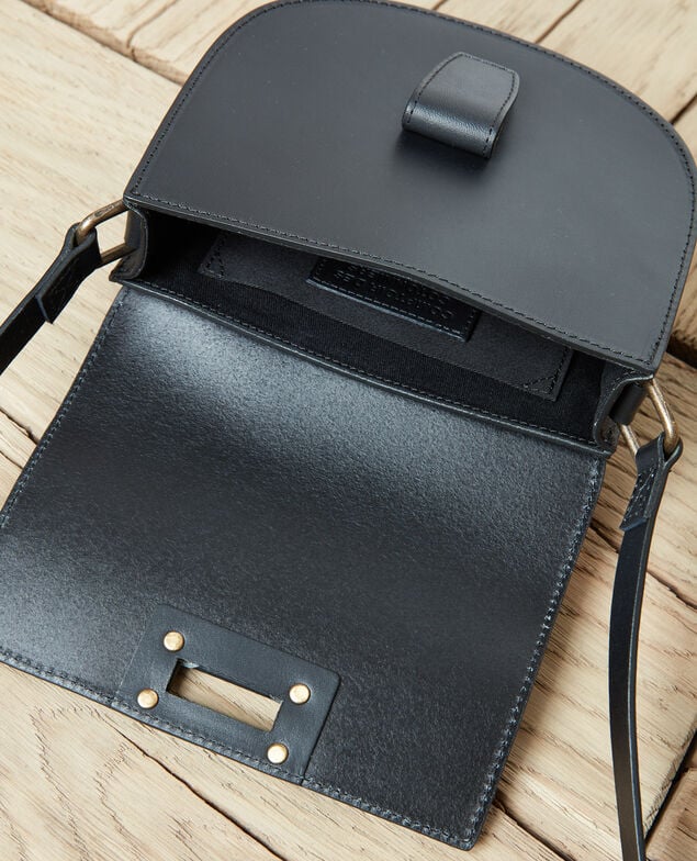 Small half-moon bag Noir
