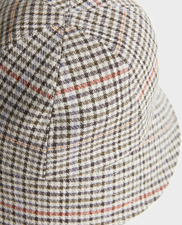 Check bucket hat 8883 02 lightgray