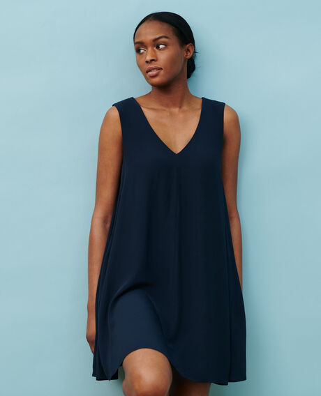 Floaty mini dress 0693 navy 3sdr227v02