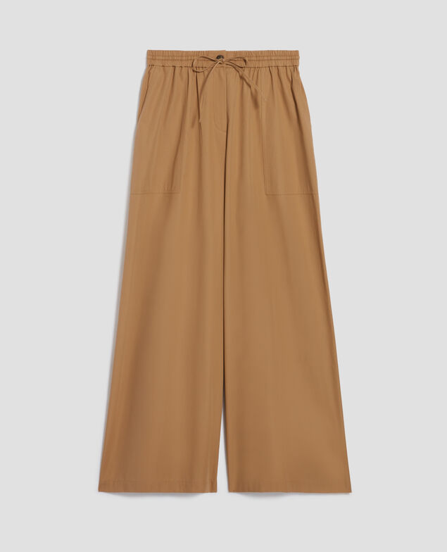 YVONNE - Loose trousers J330 cartouche beige