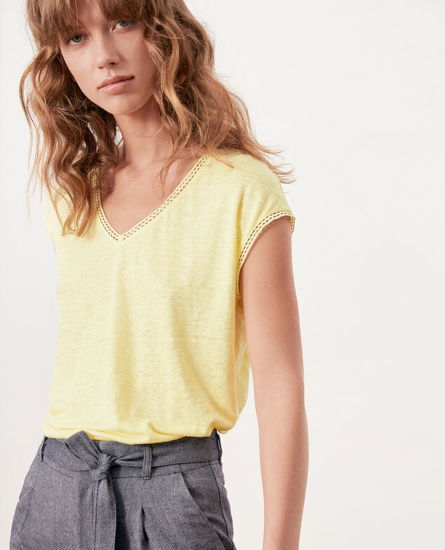 Linen T-shirt Lemonade