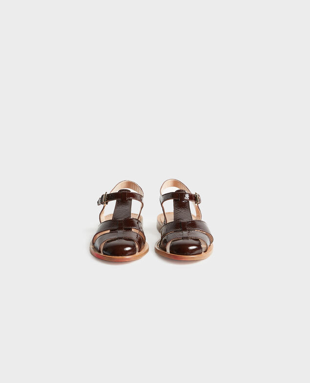 Patent leather sandals Mole