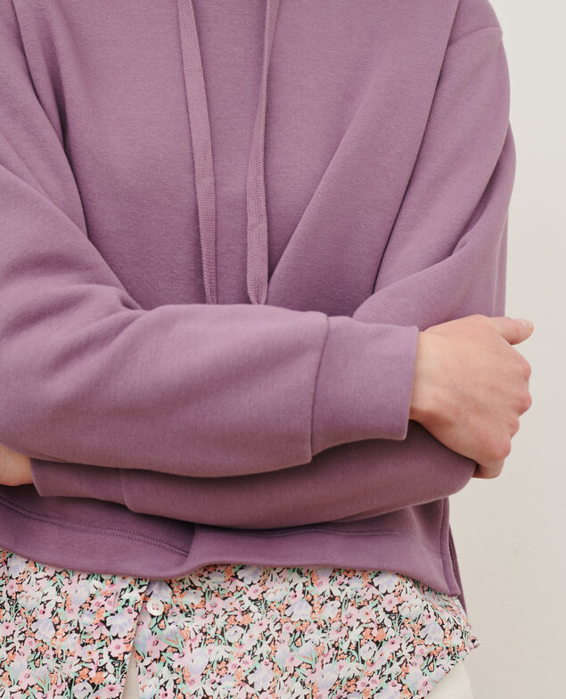Hooded sweatshirt 0780 very grape 3sh0111c75