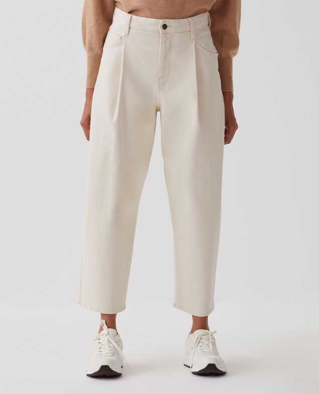NIKKI - Carrot jeans H305 ecru