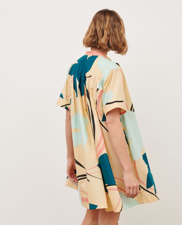 Shirt dress 0403 birdy sand