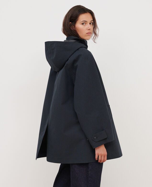 Raincoat 8863 59 darkgreen check