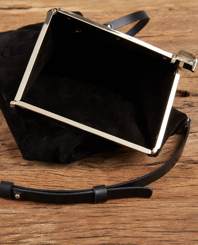 Leather bag Noir