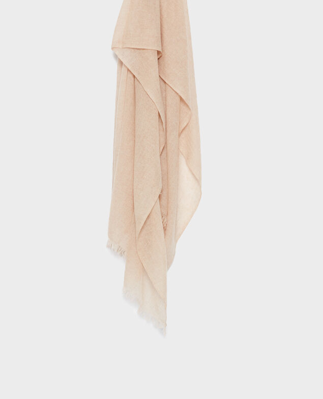 Cashmere scarf 7004 31 beige 2wsc122