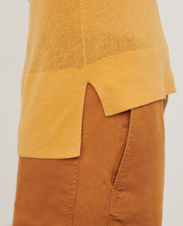 Short-sleeve top 0460 ochre yellow 3sju147l02