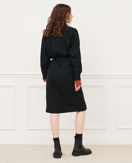 Wool shirt dress 4216 black_beauty 2wdr223w11