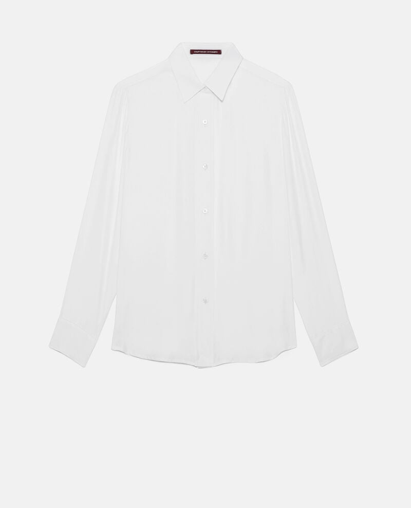 SIBYLLE - Silk shirt Optical white Loriges