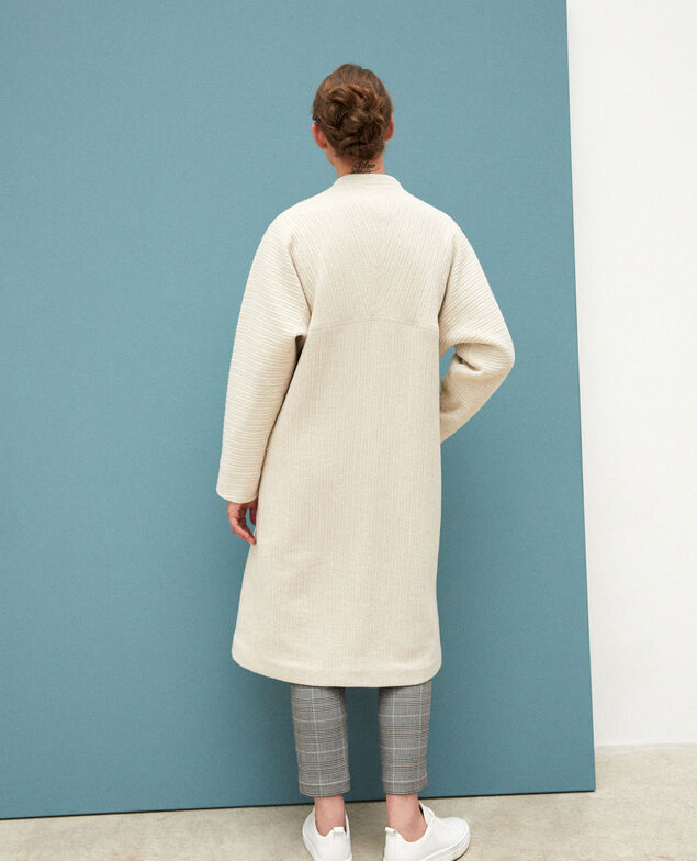 Loose coat Off white