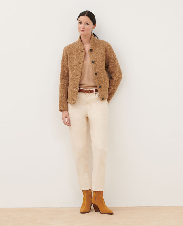 Wool blend jacket