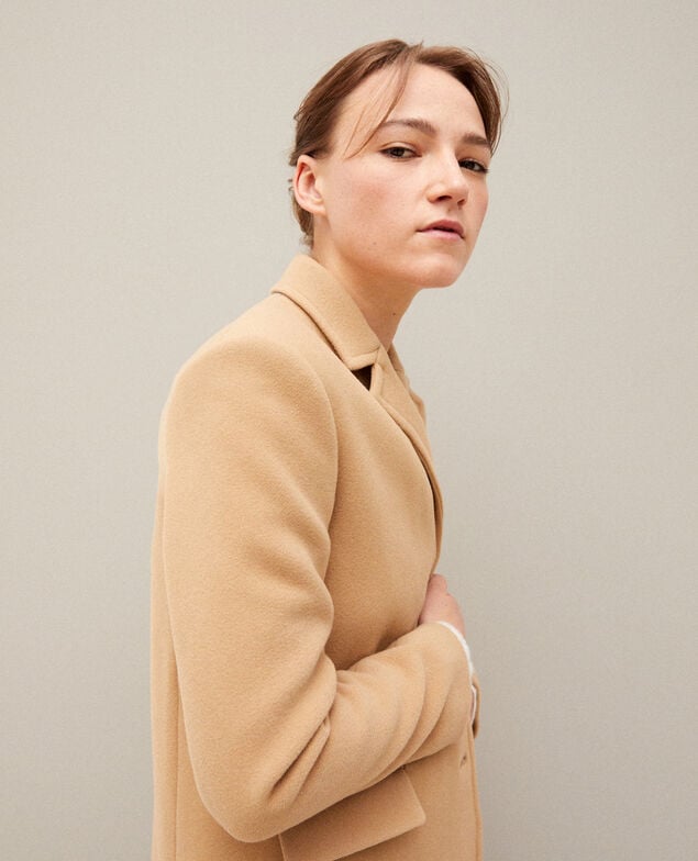 Timeless coat Tannin