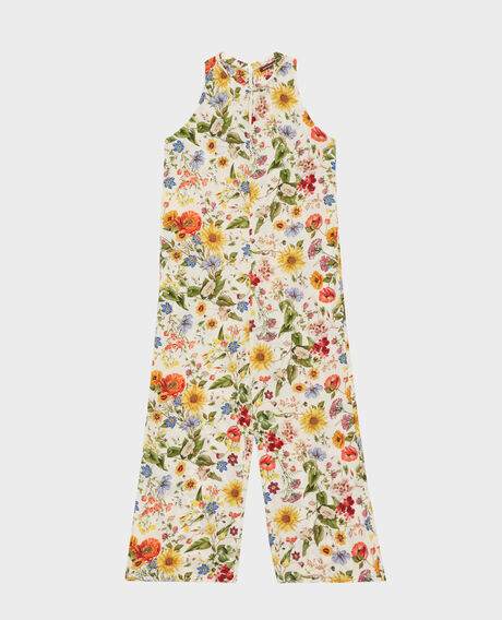 Loose jumpsuit 0020 white herbier 2sjp612v02