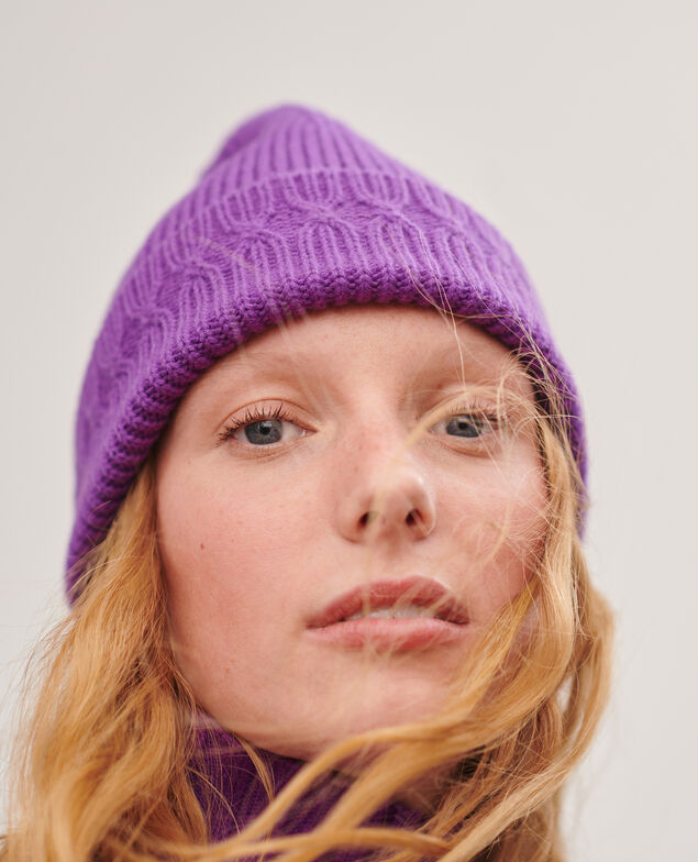 Virgin wool beanie 6022 brun_sienne