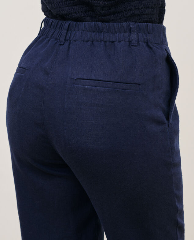 MARGUERITE - Cigarette trousers 68 blue