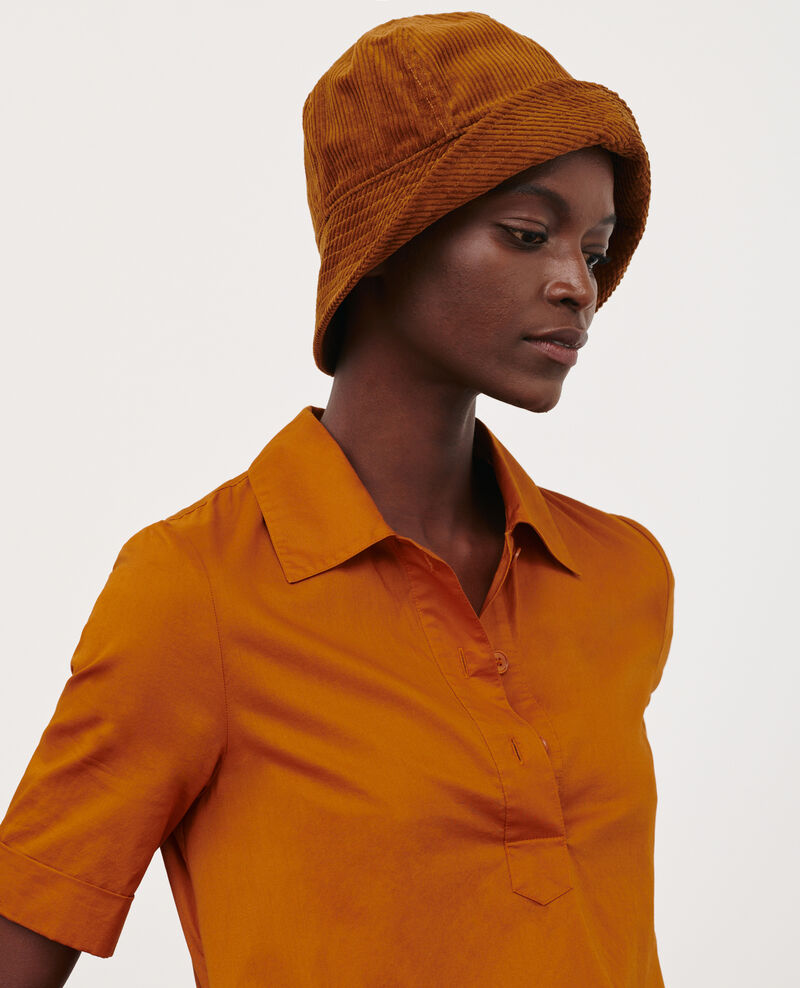 Cotton polo dress 29 orange 2sdr611c01