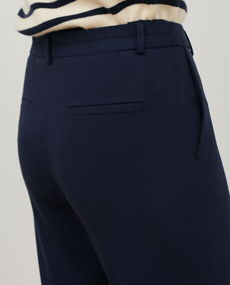 MARGUERITE - Cigarette trousers 0693 navy 3spa231w01