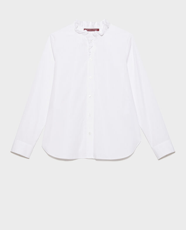 Cotton poplin shirt