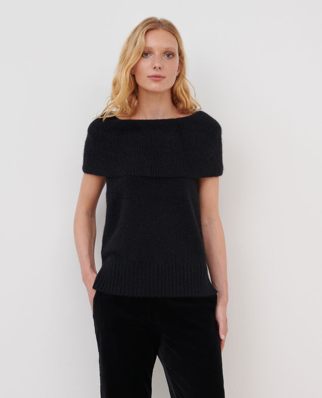 Alpaca wool blend tank top