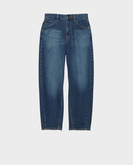 SYDONIE - BALLOON - 7/8 cotton jeans 8888 64 blue 2wpe261c64