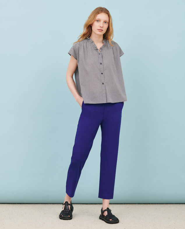 Cotton voile top 7073 88_vichy