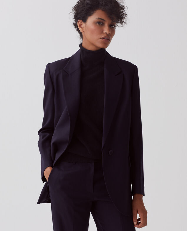Wool blazer 7012c 69 navy