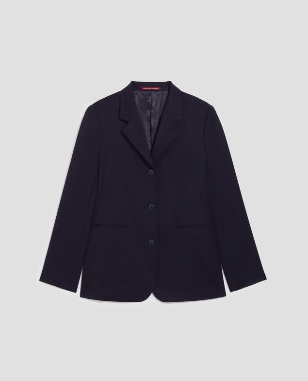Wool blazer H695 night sky