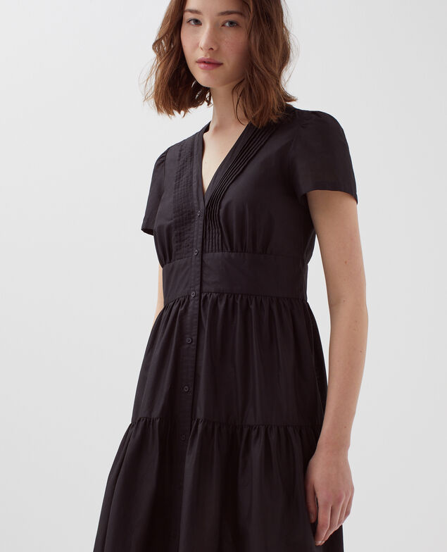 Midi dress H091 black beauty