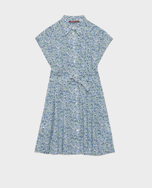 Cotton voile mini dress 7050 92_print_blue