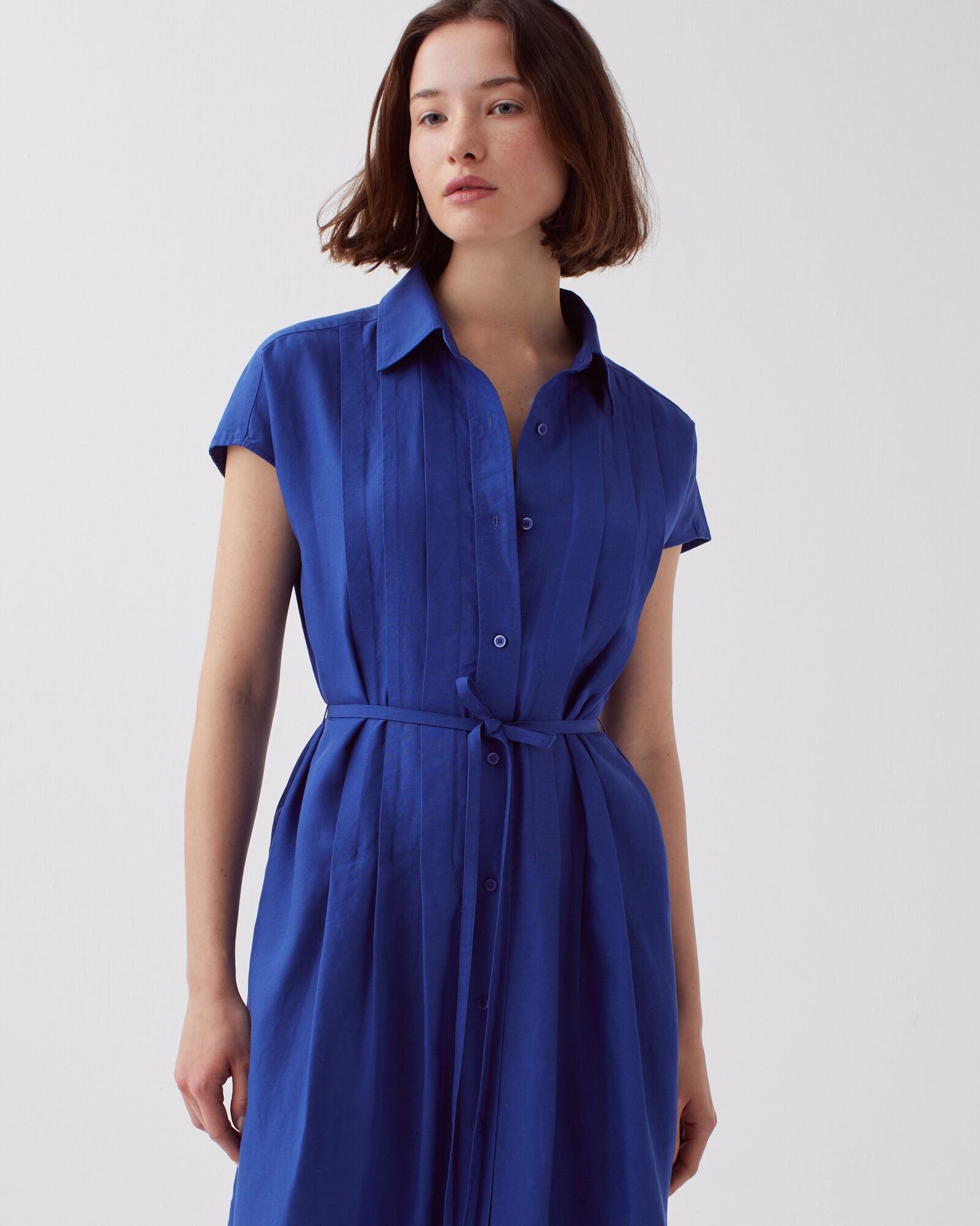 Shirt dress sodalite blue - Comptoir des Cotonniers
