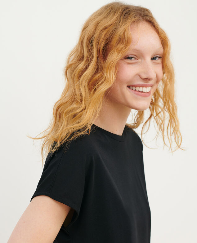 Loose cotton t-shirt