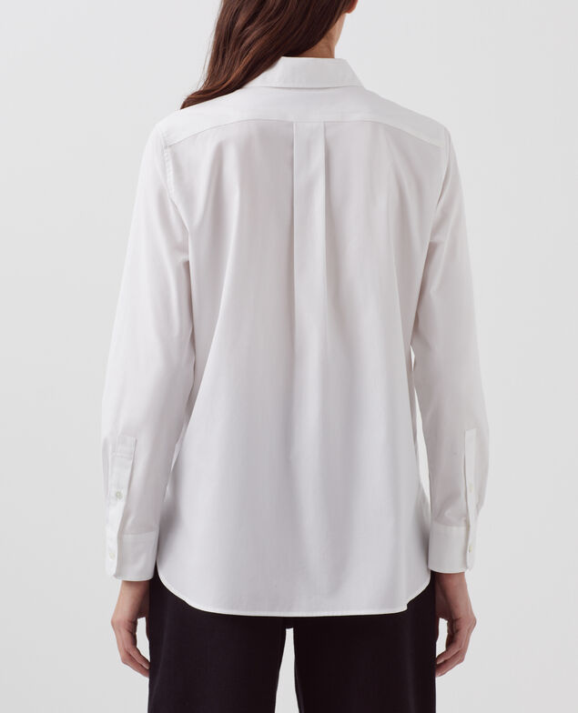Cotton poplin shirt