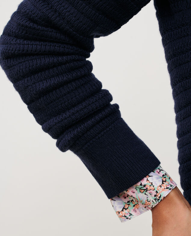 Openwork merino wool jumper 4277 night_sky