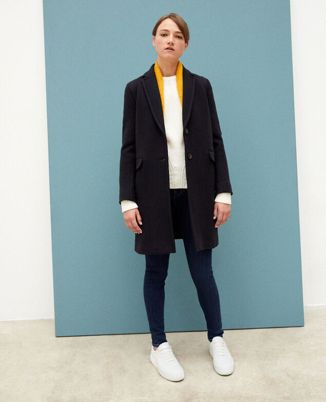 Timeless coat Dark navy