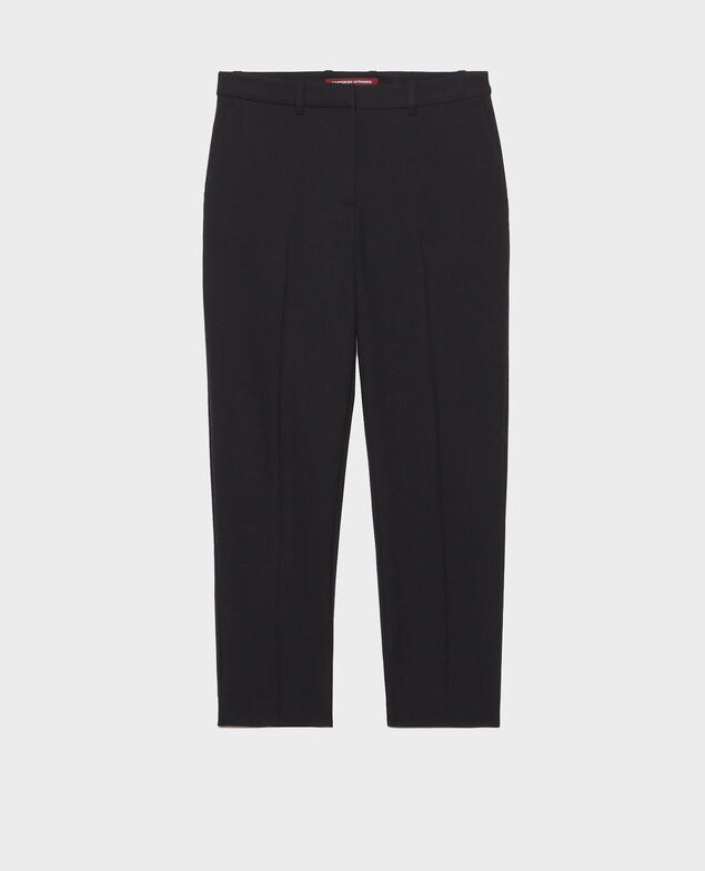 MARGUERITE - Cigarette trousers 4216 black_beauty 2wpa021w04