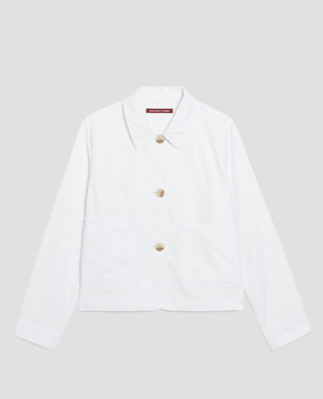 Workwear jacket H001 brillant white