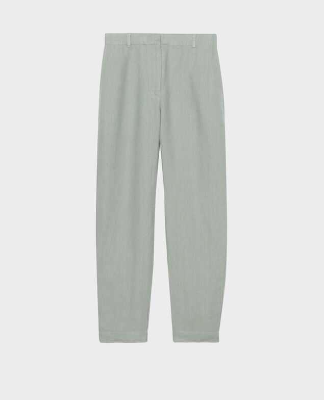 MARGUERITE - Cigarette trousers 07 gray