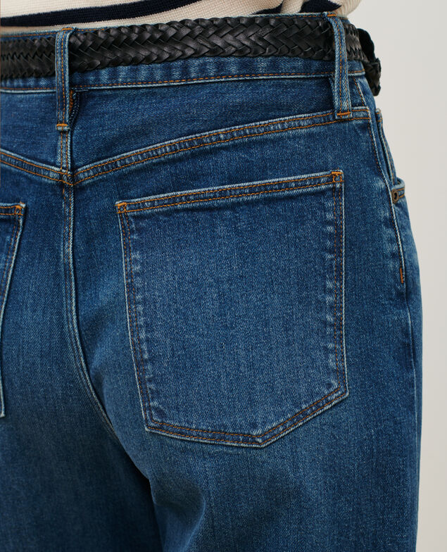SYDONIE - BALLOON - 7/8 cotton jeans 8888 64 blue