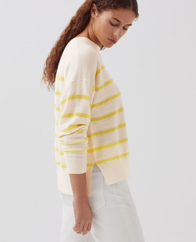 MADO - Merino wool jumper H430 st citrone