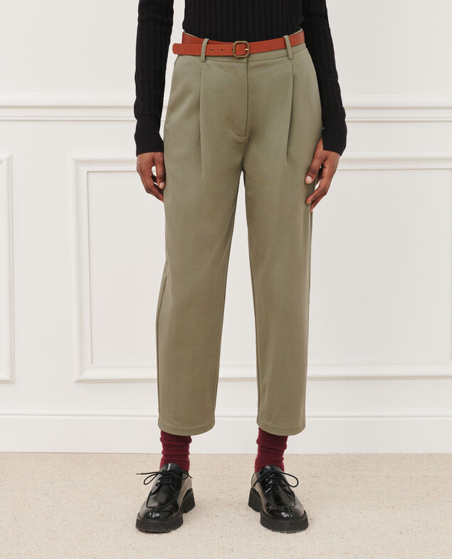Cigarette trousers 57 olive