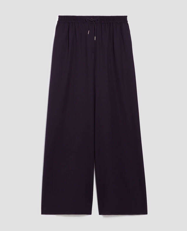 YVONNE - Pleated wide leg trousers H695 night sky