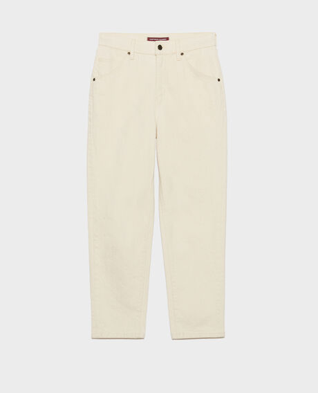 RITA - SLOUCHY - Baggy cotton jeans 8904 01_offwhite 2wpe164c62