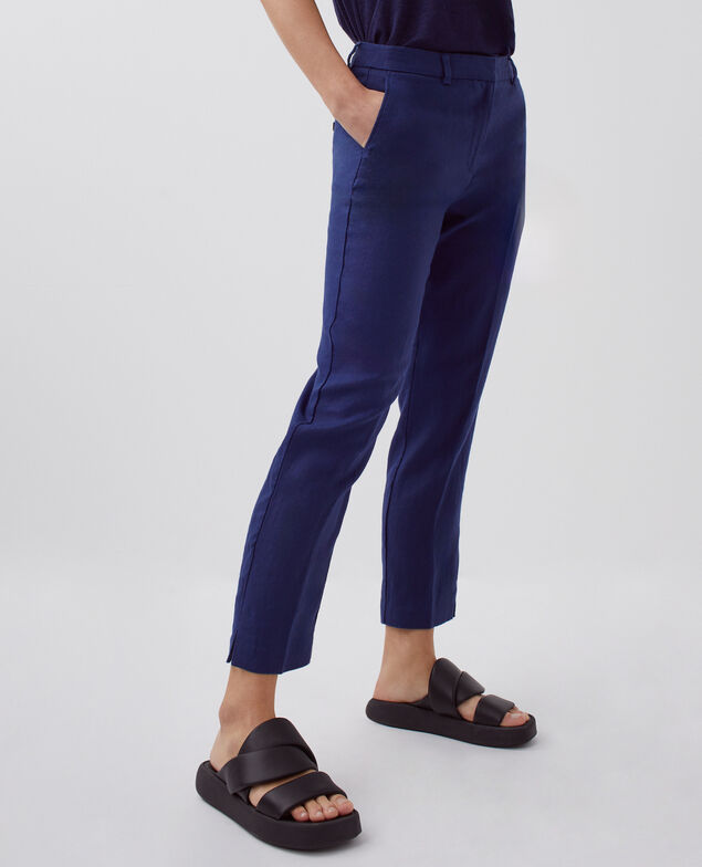 MARGUERITE - Cigarette trousers 0643 medieval blue