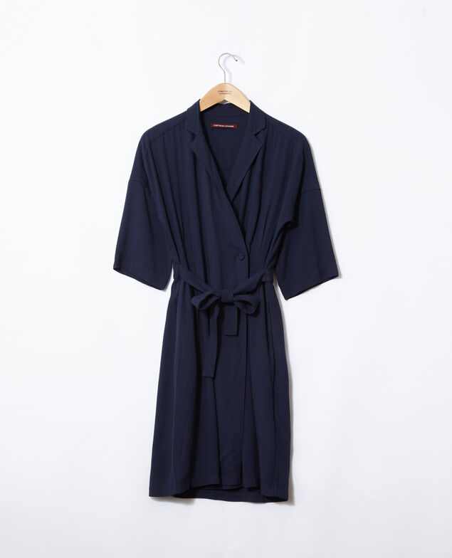 Wrap dress Blue