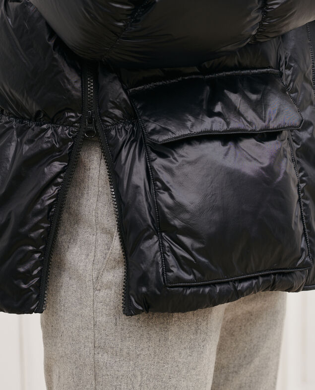 MARGOTTE - Short down jacket 4216 black_beauty