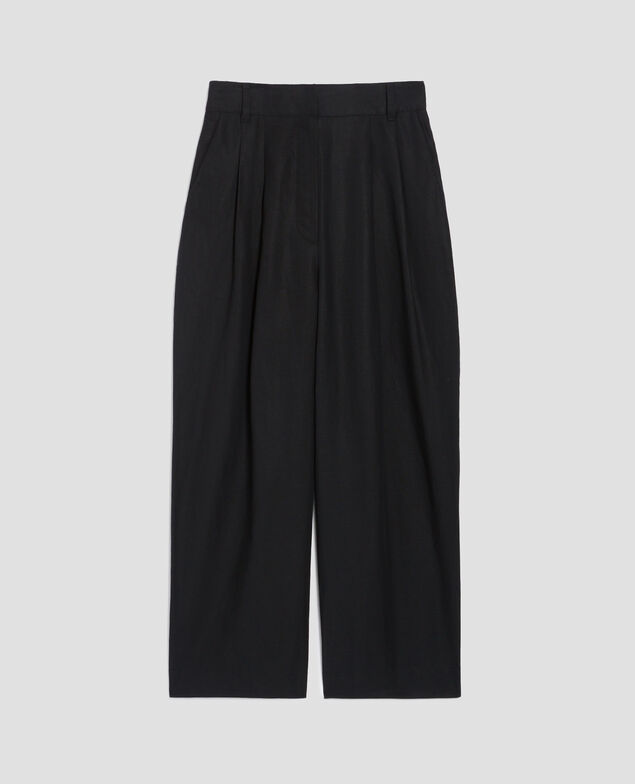 PEGGY - Carrot trousers H091 black beauty
