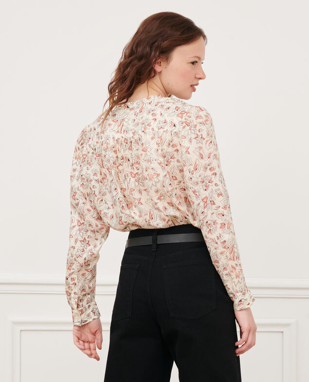 Printed shirt 8895 10 pink print